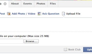 Facebook introduce la condivisione dei file per i gruppi