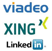 Viadeo, Xing, Linked-in