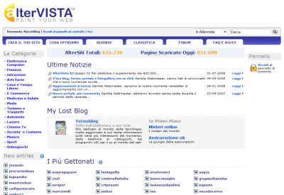 Altervista: ecco come creare il vostro blog