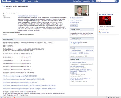 Mafia su Facebook
