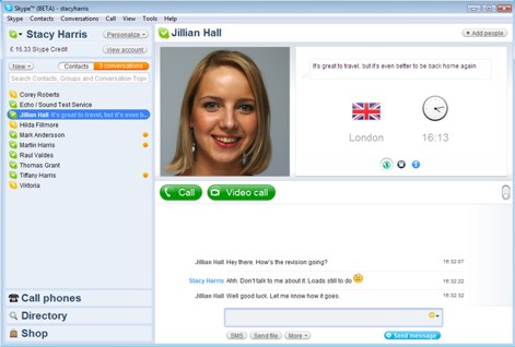 Skype 4: migliorata la video chat