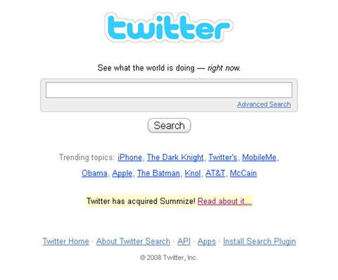 twitter search