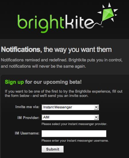 BrightKite va verso BlackBerry