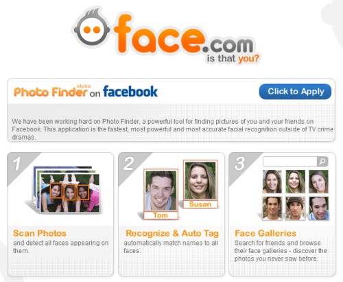 Photo Finder: il servizio di Face.com ha fatto centro