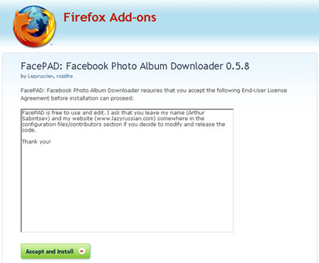 Tutorial: scaricare album di Facebook