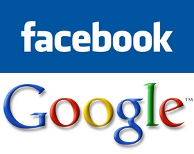 Google e Facebook in lizza per il Web