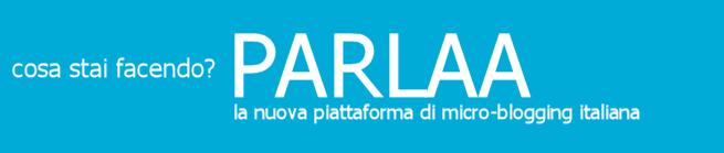 Il social network italiano "Parlaa"