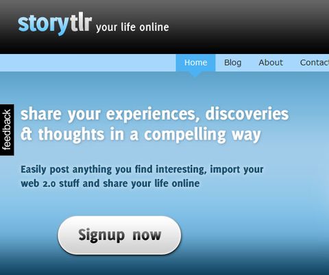 Storytlr, la tua vita online