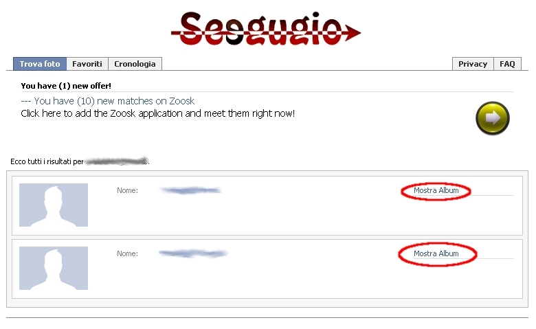 Tutorial: sbirciare le foto degli "sconosciuti"