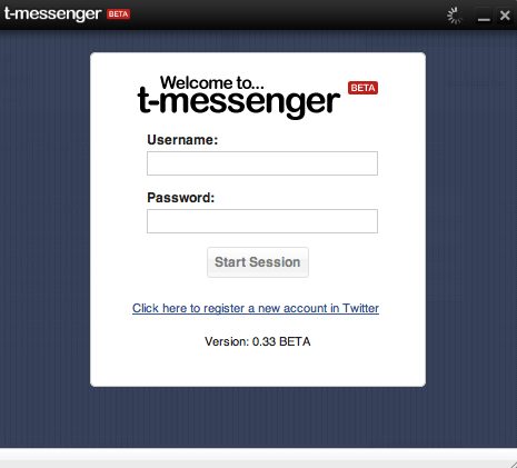 T-Messenger, per trasformare Twitter in MSN