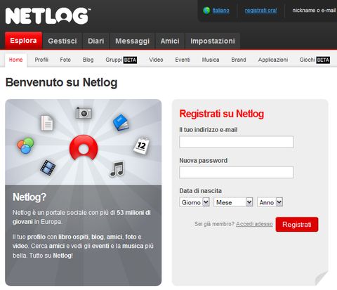 Netlog supera i 50 milioni di utenti