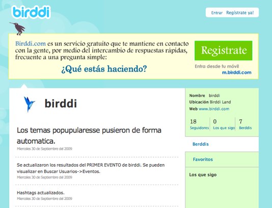 Birddi, il nuovo Twitter sudamericano