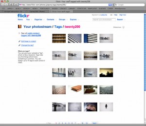 Flickr tag