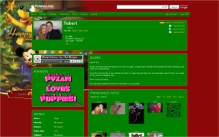 Mettiamo un layout natalizio a MySpace