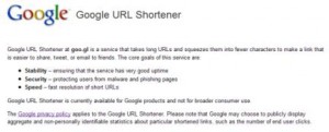 Google short URL