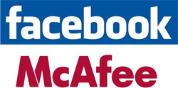 Facebook e McAfee puntano alla sicurezza
