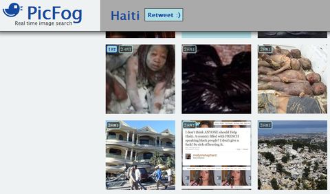 Haiti: le foto del disastro su Twitter