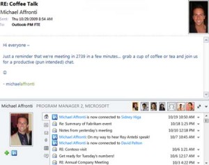 Outlook Social Connector