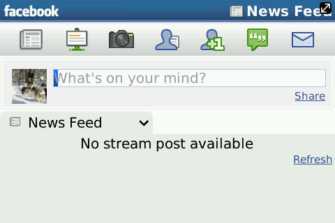 Facebook per Blackberry, troppi problemi