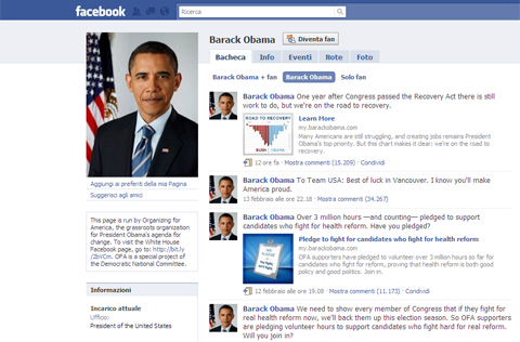 Obama cerca addetto ai social networks