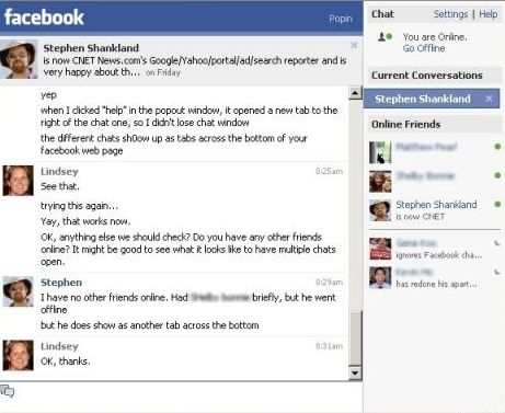 facebook chat bookmarklet