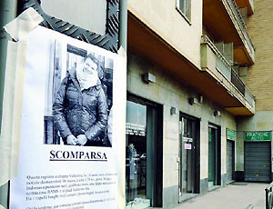 Valentina ragazza scomparsa