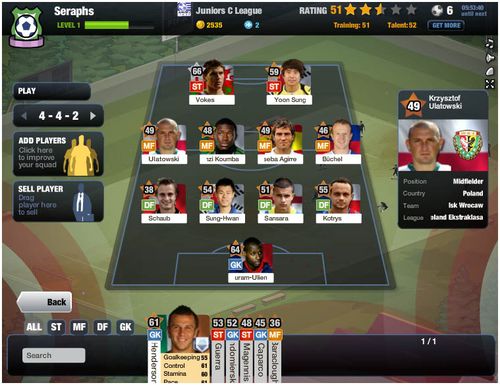 FIFA Superstars per giocare a calcio su Facebook