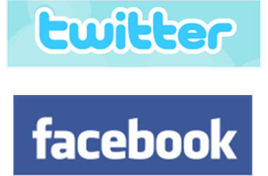 Facebook e Twitter