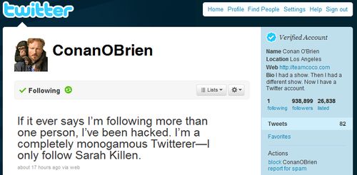 Trovare il successo grazie a Twitter: la storia di Conan O'Brien