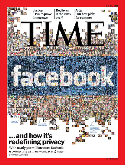 Privacy su Facebook, il Time la mette in copertina