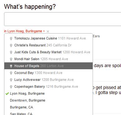 Twitter Launches “Places” Feature with Foursquare Integration_1276605544131