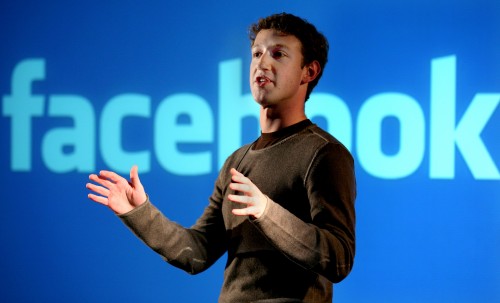 Mark Zuckerberg al pubblico