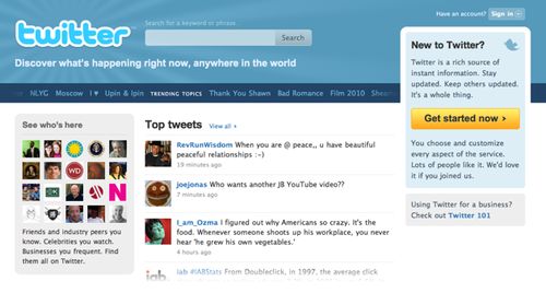 new twitter