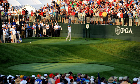 Twitter vietato ai golfisti durante la Ryder Cup