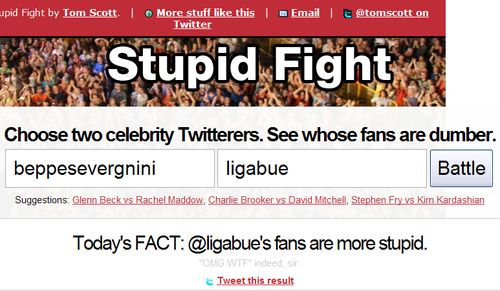stupid fight