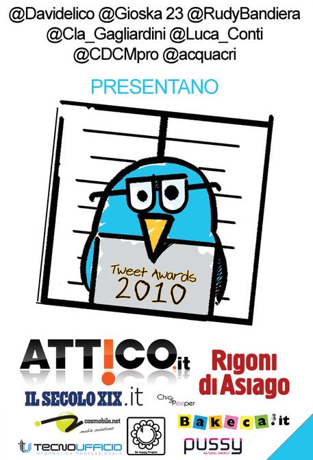 TweetAwards 2010: tutti i vincitori