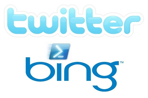 Twitter e Bing