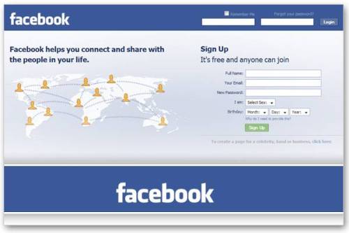 Facebook Main page