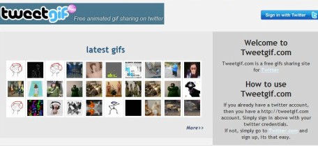 Tweetgif, Gif animate divertenti per Twitter