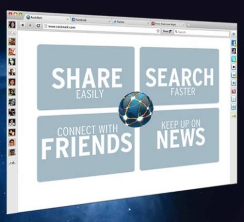 RockMelt, il nuovo browser per social network
