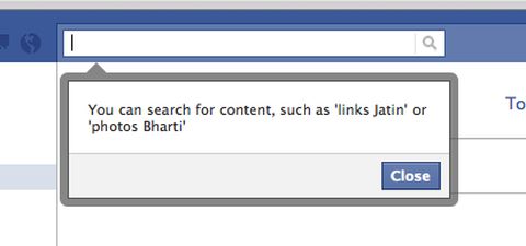 quick link FB search