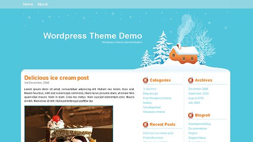 Temi di Natale per WordPress gratis