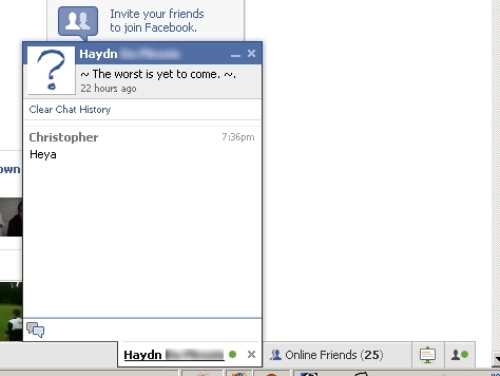 Chat di Facebook