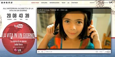 Life in a day, il primo social movie oggi in diretta su YouTube