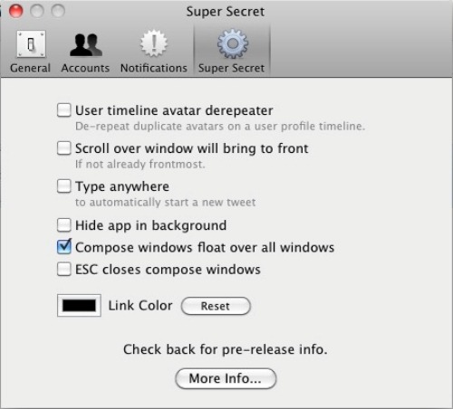Twitter per Mac
