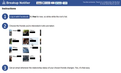 Breakup Notifier