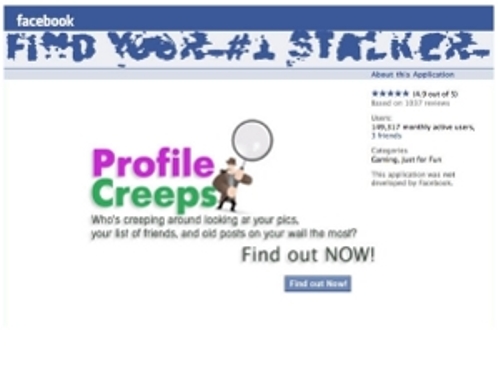 Applicazioni malevole Facebook