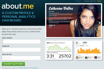 About.me, un biglietto da visita virtuale con i tuoi social networks