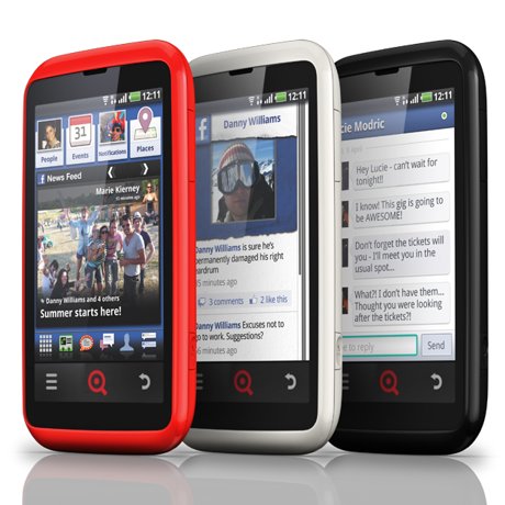INQ presenta nuovi cellulari per i Facebook addicted