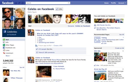 nuove pagine fb